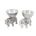 Silver Elephant Decorative Bowl – Elegant Luxury Home Décor