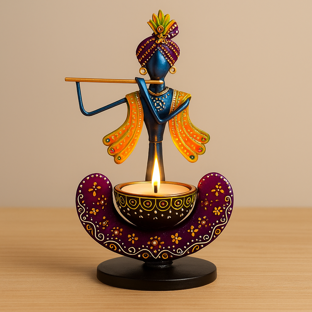 Krishna T-Light Holder — view 3