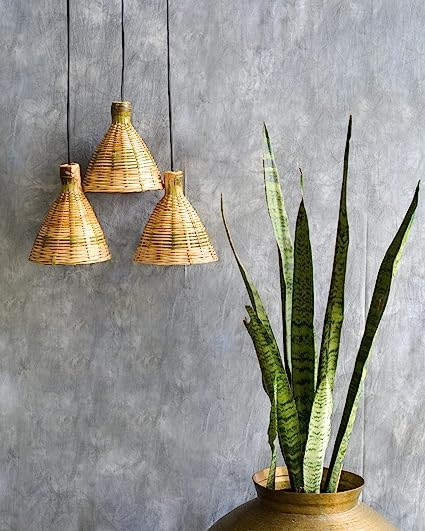 Bamboo & Cane Hanging Lamps