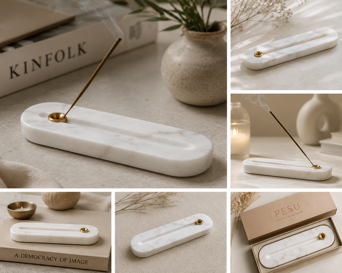 Marble Incense Holder
